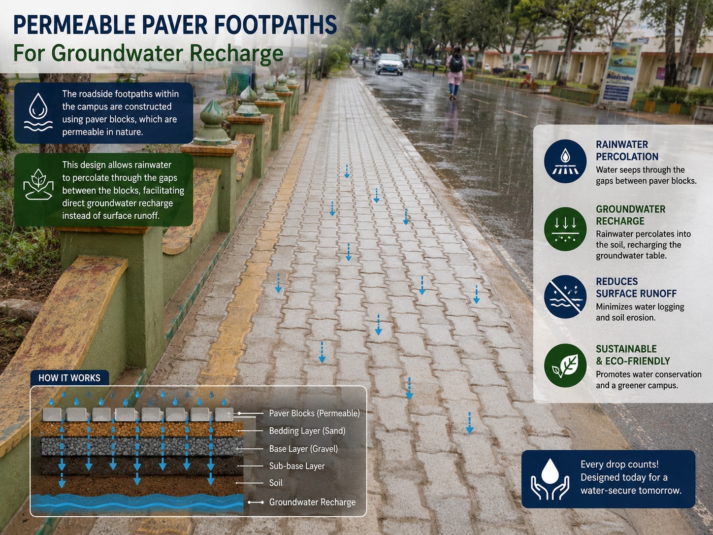 For Groundwater Recharge